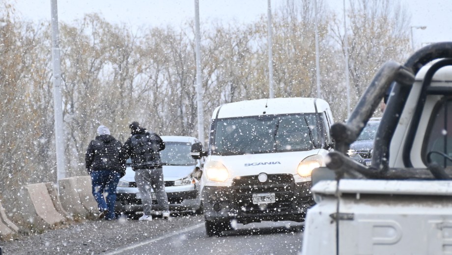 Nieve este fin de semana. Foto: archivo Florencia Salto. 