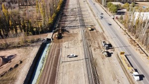 Ruta 65: avanzan las obras viales en zonas de tránsito intenso en Cipolletti