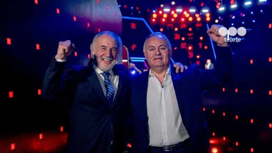 Rogelio Pasat y Oscar Burgos, de Neuquén. Foto: La Voz Argentina.-