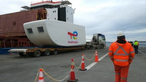 Tierra del Fuego: entró en su etapa final la obra del parque eólico más austral del mundo