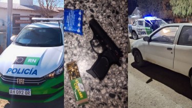 Allanamientos y detenidos en Roca: entre robos familiares, armas escondidas y un auto recuperado