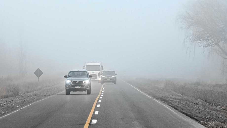 Rutas complicadas por la niebla. Foto: Juan Thomes