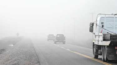 La niebla se adueña del Alto Valle de Neuquén y Río Negro: calles y rutas con visibilidad reducida este jueves