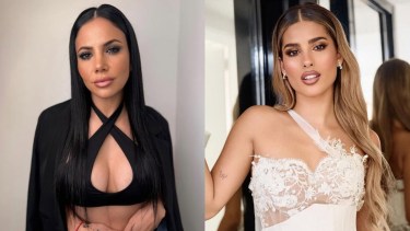 Romina Uhrig y Julieta Poggio.