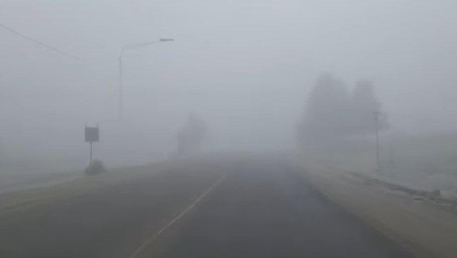 Por la niebla, hubo visibilidad reducida. Foto: gentileza. 