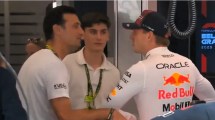 Imagen de El inesperado encuentro entre Lionel Scaloni y Max Verstappen en la previa del GP de Bélgica