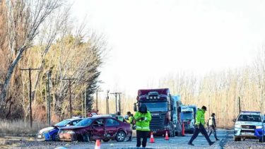 Mapa | Dónde ocurrió el trágico choque de la Ruta 7, en El Chañar: murieron dos hombres