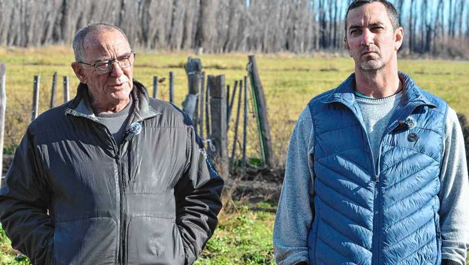Padre e hijo, 100% de Río Negro. Foto: Juan Thomes.