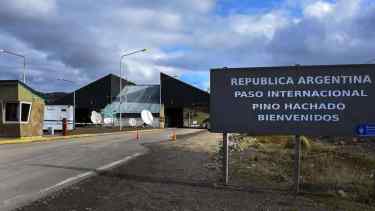 Paso internacional Pino Hachado.-