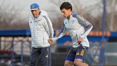 Miguel Russo puso primera en la vuelta a los entrenamientos de Boca.