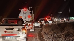 Viernes complicado en la Ruta 51 de Neuquén: accidente y falsa alarma sobre fuga de gas en Mari Menuco