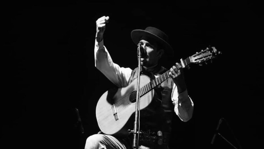 Juan manuel Parada Curbelo, payador. Foto: Gentileza. 