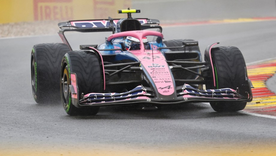 Franco Colapinto y una carrera difícil en el GP de Bélgica de la F1. (Foto: AFP)