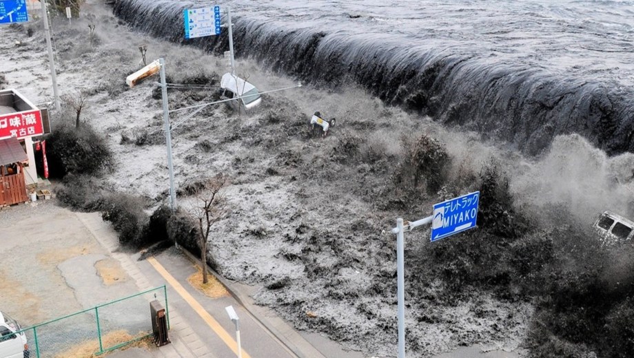 Alerta de tsunami. Foto: gentileza Clarín.