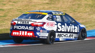 Manu Urcera hizo pruebas para el Turismo Nacional en el autódromo de San Nicolás