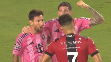 Matías Cóccaro reveló qué le dijo Lionel Messi tras su picante cruce: «Eso habla de lo que es»