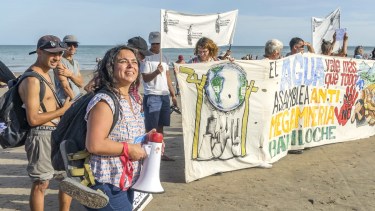 “Sentimos al territorio y al mar como parte nuestra", expresó Cecilia Salcedo - Foto: Gentileza. 