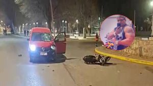 Piden cadena de oración por el motociclista que sufrió un grave choque en Allen: está en terapia intensiva en Roca