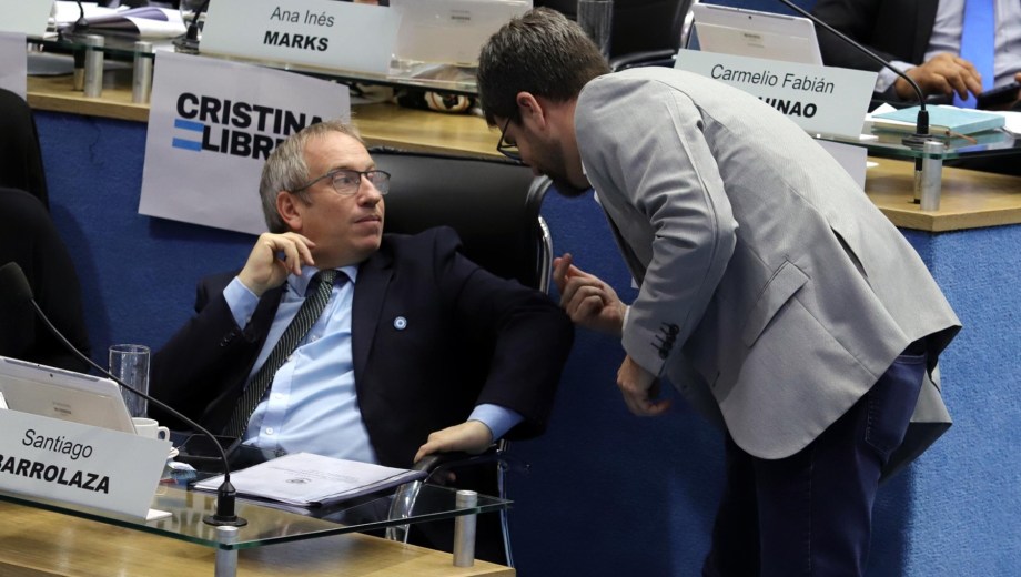 Ibarrolaza y Berros salieron al cruce de las declaraciones de Crespo. Foto: Marcelo Ochoa.