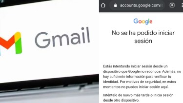 Hackeo de Gmail.