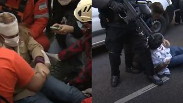Violentos incidentes en la marcha de los jubilados en el Congreso: al menos 5 detenidos y un herido