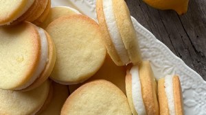 Para una merienda con el dulzor justo: galletitas de limón
