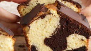 Budín marmolado de vainilla y chocolate&#8230; no te quedes con las ganas de probarlo