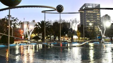 Neuquén con ola polar. Foto: Matías Subat. 