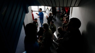 La protesta en la sede de Salud continúa y habrá este martes asamblea de evaluación