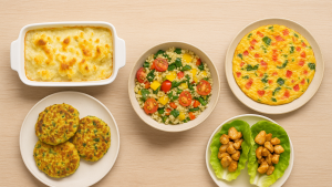 Almuerzo o cena sin harinas: 3 ideas ricas, saludables y fáciles para preparar en casa