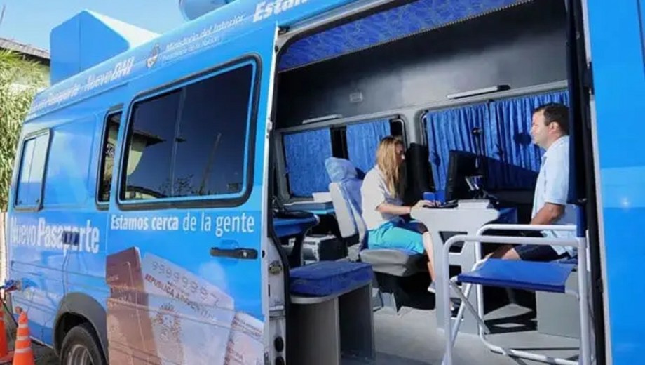 Registro Civil Móvil en los balnearios de Neuquén. Foto: archivo.