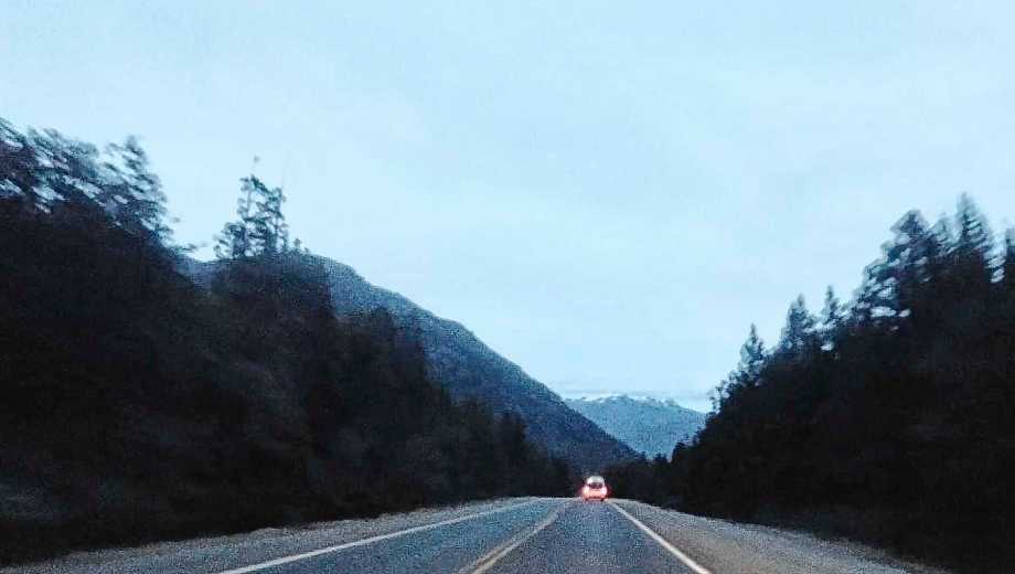 Murió un hombre entre El Bolsón y Bariloche en la Ruta 40. (Foto: gentileza). 
