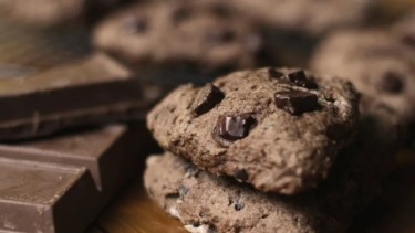 Scones doble chocolate, el permitido del fin de semana