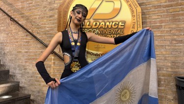 Sophia Benesko triunfó en All Dance: la bailarina de Neuquén es subcampeona intercontinental