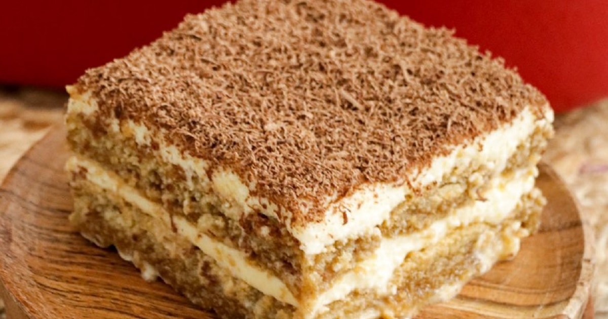 Tiramisú sin huevo, una versión facilísima para poner en práctica
