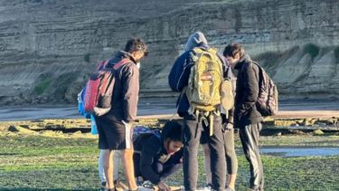 En las hermosas playas de Punta Bermeja, estudiantes de la UNRN proponen un proyecto de ecoturismo