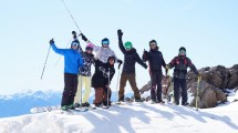 Imagen de Ski Ratrack: una experiencia te lleva arriba del cerro, en busca de nieve, en el Perito Moreno de El Bolsón