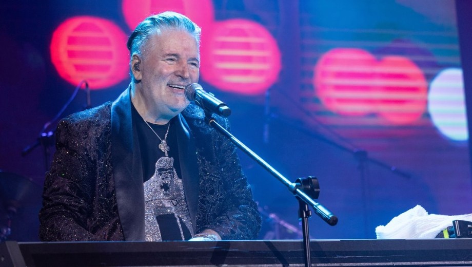 Miguel Mateos, durante la presentación del espectáculo Retrospectiva Rockas Vivas, que traerá a Neuquén el próximo fin de semana.