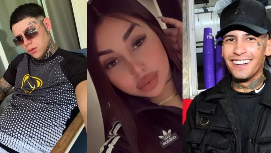 L-Gante y Tamara Báez