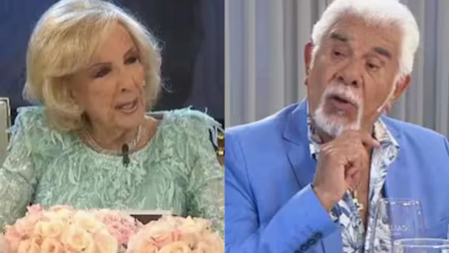 Mirtha Legrand y Raúl Lavié