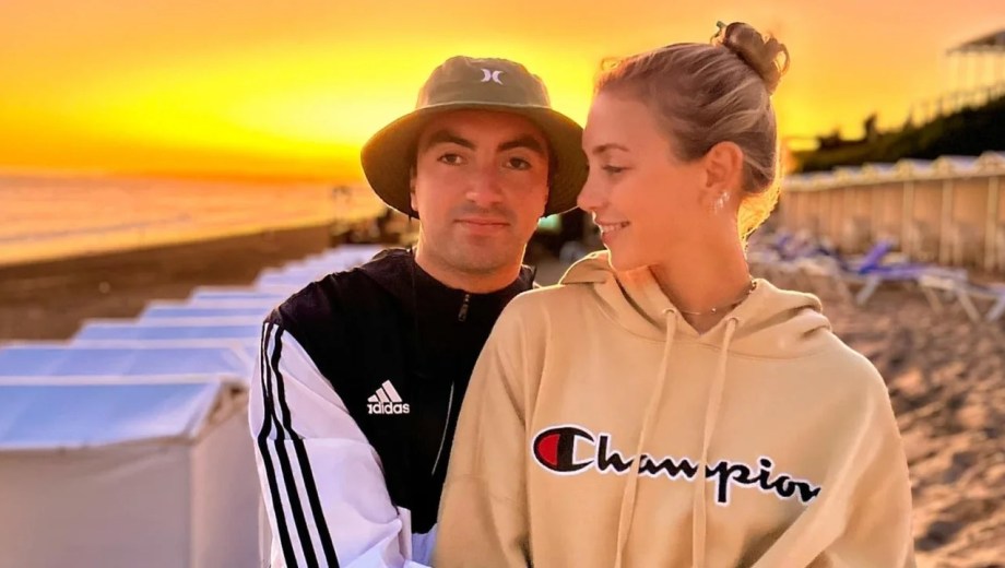 Justo Macchiavello es Gerson, el novio de la influencer Daniela Batlle Casas (NA/Redes Sociales)
