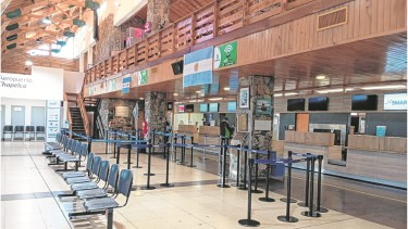 Ampliarán el edificio del aeropuerto Chapelco que creció un 23% en cantidad de pasajeros