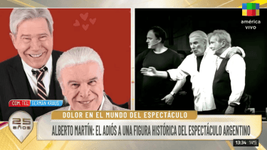 Dolor por la muerte de Alberto Martín: Germán Krauss contó cómo fueron los últimos días del actor