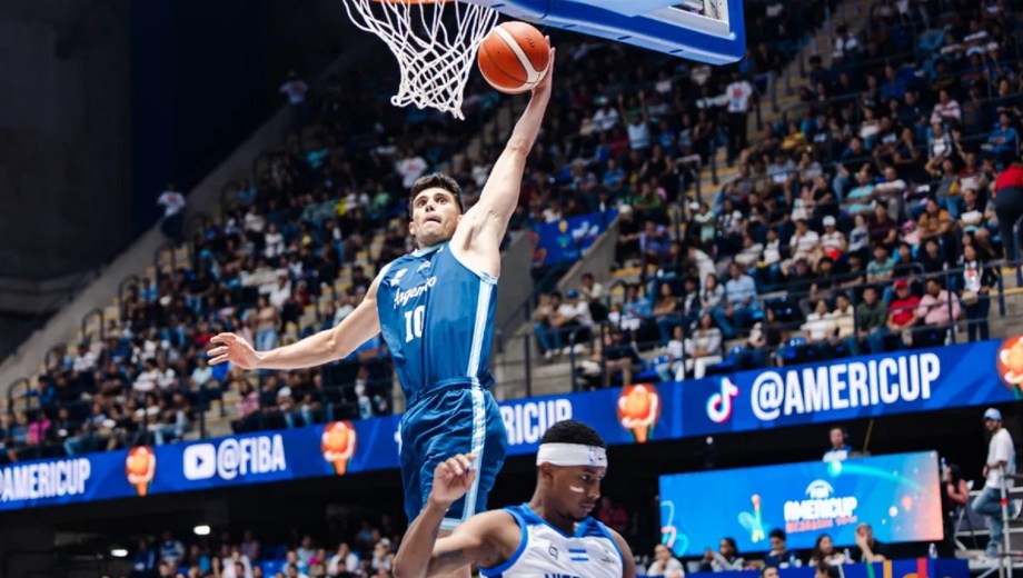 Argentina venció al dueño de casa en el arranque de la AmeriCup.