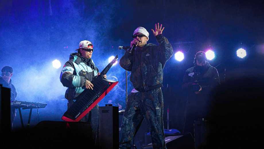 Bariloche despidió su histórica fiesta con un show masivo. Foto: Marcelo Martínez.