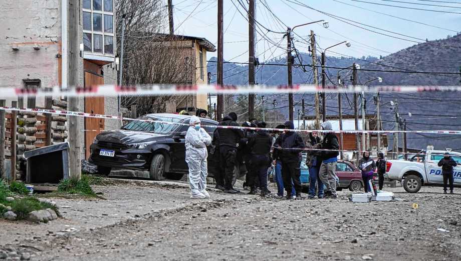 El crimen ocurrió el pasado 30 de agosto en Bariloche. Foto Marcelo Martínez.