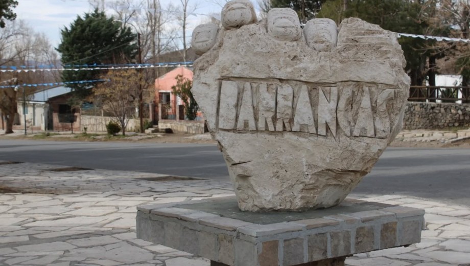 La localidad de Barrancas vive con el miedo a inundaciones y desbordes del río (Gentileza municipalidad de Barrancas)