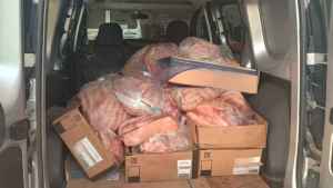 Golpe al comercio ilegal en Neuquén: 200 kilos de carne incautados a la salida del Mercado Concentrador