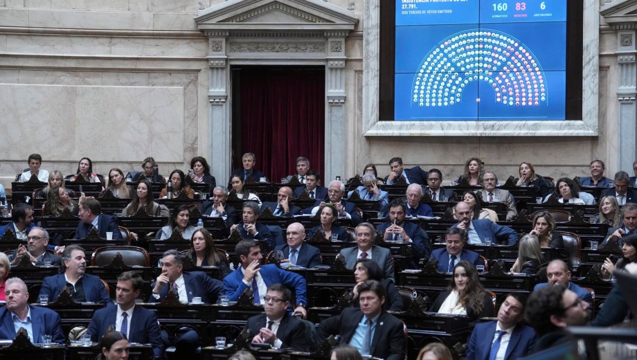 La oposición no consiguió los dos tercios que necesitaba para insistir en la ley.