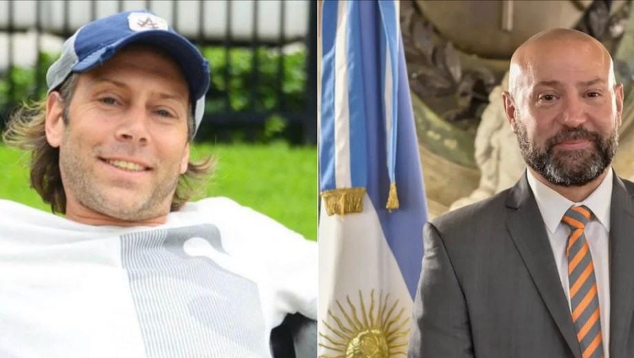 Emmanuel Kovalivker, dueño de Suizo Argentina, y Diego Spagnuolo, ex titular de ANDIS. 